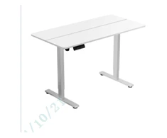 Promotions Rašomasis stalas, Elektrinis aukščio reguliuojamas stalas, 120x60 cm, Balta