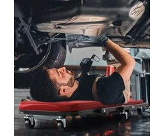 Promotions Mobilus dirbtuvės stalas, 2-in-1 konvertuojamas, 150 kg talpa, raudonas