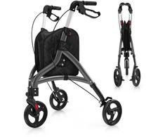 Promotions Sulankstomas vaikštynės rėmas, 77,5x67,3x86,4-96,5 cm, pilkos spalvos