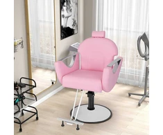 Promotions Saloninė kėdė, 66x95x115-140 cm, Rožinė