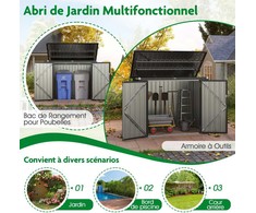 Promotions Sandėliavimo angaras, 172x95,5x130 cm, žalias