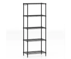 Promotions Sandėliavimo lentyna, 59x34x152 cm, juoda, metalas