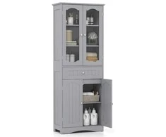 Promotions Laikymo spintelė, 60x30x160 cm, Juoda Balta