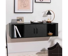 Promotions Sandėliavimo spintelė, 108x33x30.5 cm, juoda