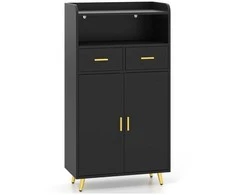 Promotions Laikymo spintelė, 60x30x113 cm, juoda