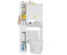 Promotions Sandėliavimo spintelė, 80x20x171 cm, balta, MDF