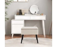 Promotions Dėžinė pufas, 53.3x38.1x47 cm, smėlio spalvos