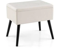 Promotions Dėžinė pufas, 53.3x38.1x47 cm, smėlio spalvos