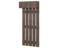 Promotions Sieninis paltų kabykla, 90x33x211 cm, ruda