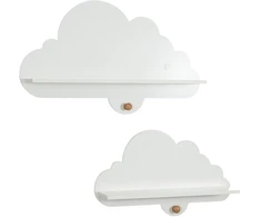 Promotions Sieninė lentyna 61x11,4x35,6 cm balta, saugojimo
