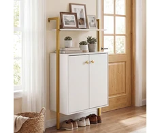 Promotions Sieninė spintelė 53x29,5x96 cm Balta Metalinė konstrukcija
