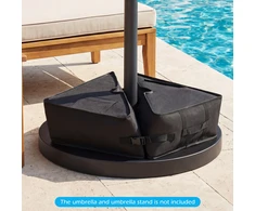 Promotions Skėčio pagrindo svoris 47x47x16 cm juodos spalvos audinys