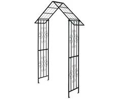 Promotions Sodo arka, 140x40x222 cm, juoda