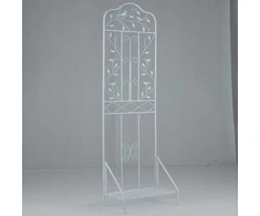 Promotions Sodo grotelės, 50x30x189,5 cm, balta, metalinė sulankstoma lentyna