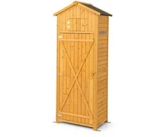 Promotions Sodo įrankių laikymo spintelė, 74.9x50.8x180.3 cm, natūrali