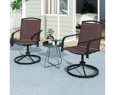 Promotions Sodo kėdžių komplektas, 66x56x92,5 cm, kavos spalvos