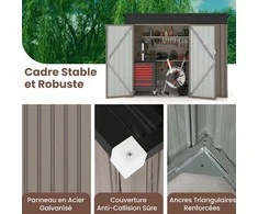 Promotions Sodo namelis, 235x117x185 cm, Rudas