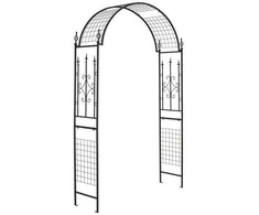 Promotions Sodo tinklas pergola, 143x40x234 cm, juoda