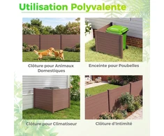Promotions Sodo tvora 122x95x7 cm Ruda Plastikinė