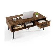 Promotions Sofos staliukas, 109x55x42 cm, Ruda Juoda
