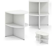 Promotions Šoninis staliukas, 38x38x48,5 cm, baltas