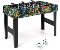 Promotions Stalo futbolo stalas 86,4x50,8x68,6 cm juodas, MDF