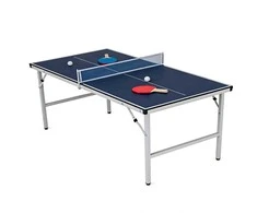 Promotions Stalo teniso stalas, 152.5x76x71 cm, mėlynas, sulankstomas