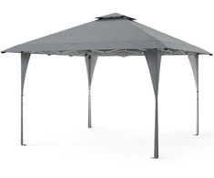 Promotions Pavėsinė, 395x395x264-284 cm, pilka