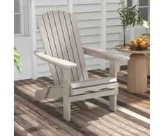 Promotions Sulankstoma Adirondack kėdė, 88,9x71,1x94 cm, pilka