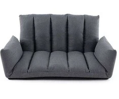 Promotions Sulankstoma grindų sofa, 119x76x60 cm, pilka