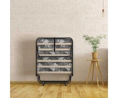 Promotions Sulankstoma lova, 190x80x33 cm, pilka