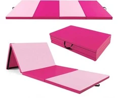 Promotions Sulankstoma treniruočių kilimėlis, 304,8x121,9x5,1 cm, rožinė