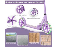 Promotions Sulankstomas paspirtukas, 88x35x96 cm, violetinis