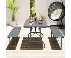 Promotions Sulankstomas stalas 180,3x73,7x75 cm kavos