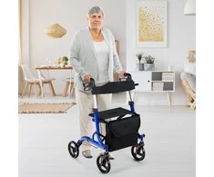 Promotions Sulankstomas vaikštynės su sėdyne, 79,5x61,5x83-96 cm, raudona arba mėlyna