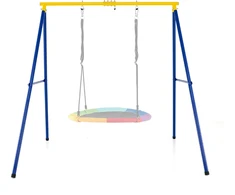 Promotions Sūpynių Rėmas 194x184x180 cm Geltona Metalinė Konstrukcija