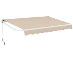 Promotions Terasa markizė, 396x244 cm, Smėlio spalvos