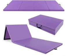Promotions Treniruočių kilimėlis, sulankstomas, 304.8x121.9x5.1 cm, violetinis