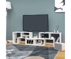 Promotions TV staliukas, 3 dalių transformuojamas, 67,3x30,5x43,2 cm, juodas