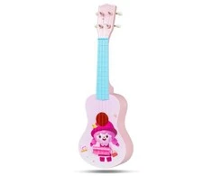 Promotions Ukulelė, 16.5x6.4x53.3 cm, rožinė, ABS, muzikinis žaislas