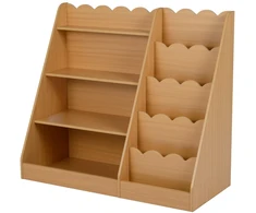 Promotions Vaikiška knygų lentyna 90x40x80,5 cm natūralaus medžio, saugojimo