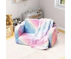 Promotions Vaikiška sofa, 108x70x27 cm, Rožinė