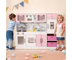 Promotions Vaikiška virtuvėlė 118x29x100 cm rožinė