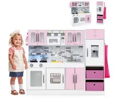Promotions Vaikiška virtuvėlė 118x29x100 cm rožinė
