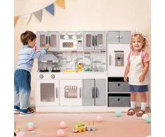 Promotions Vaikiška virtuvėlės žaidimų rinkinys 118x29x100 cm pilka
