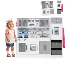 Promotions Vaikiška virtuvėlės žaidimų rinkinys 118x29x100 cm pilka