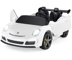 Promotions Vaikiškas elektrinis automobilis, 133x88x50 cm, balta, elektrinė transporto priemonė