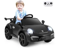 Promotions Vaikiškas elektrinis automobilis, 104x57x48,5 cm, juodas