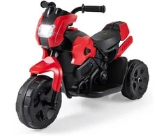 Promotions Vaikiškas elektrinis motociklas, 69.5x32x47.5 cm, raudonas