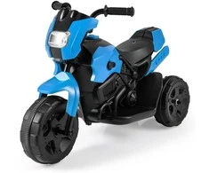 Promotions Vaikiškas elektrinis motociklas, 69.5x32x47.5 cm, mėlynas